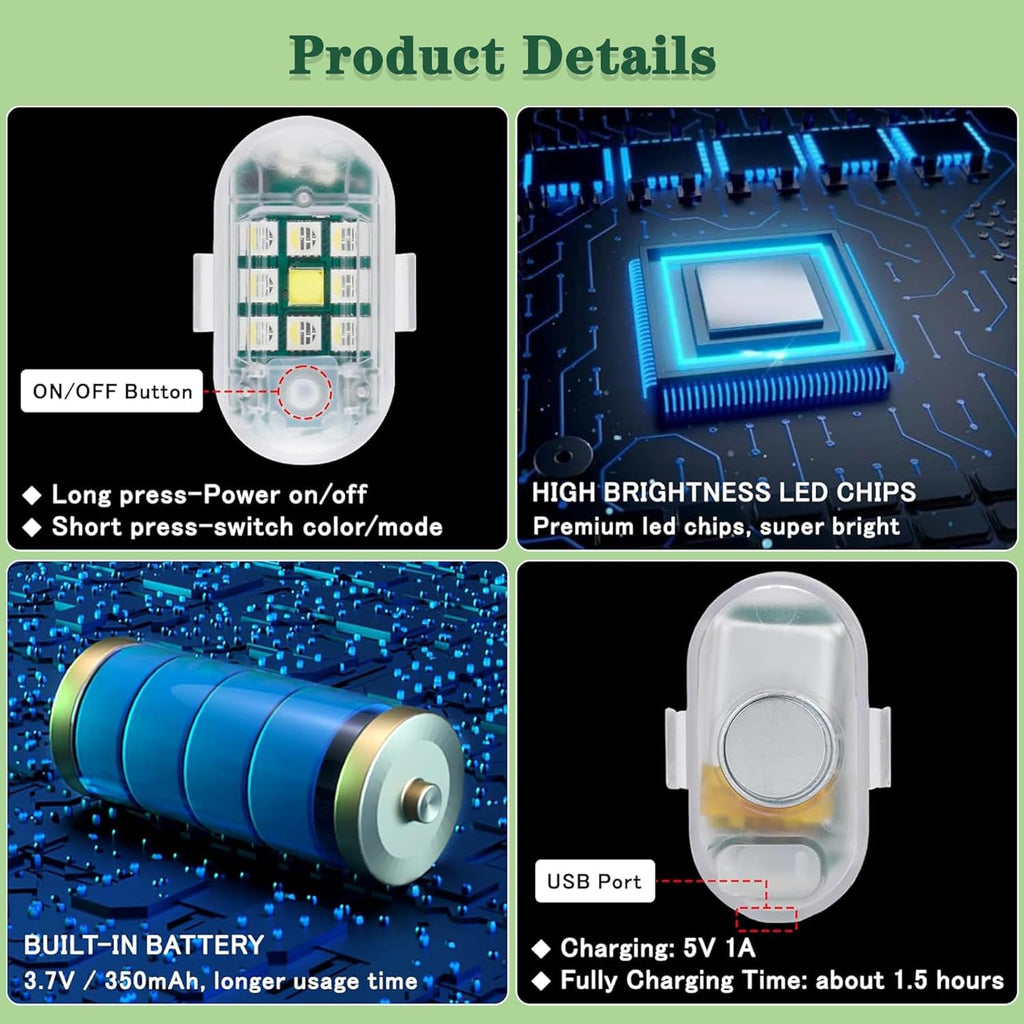 أضواء ذكية متعددة الاستعمال LED